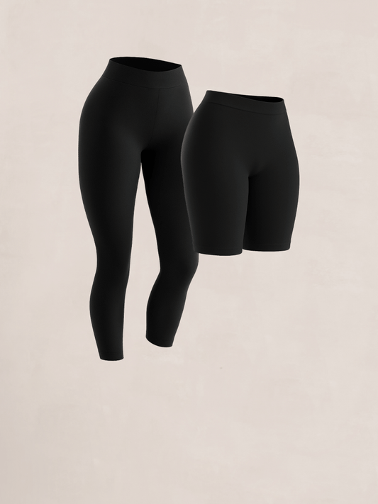 Bundle Shapermint Essentials - 1 Capri + 1 Bike Short