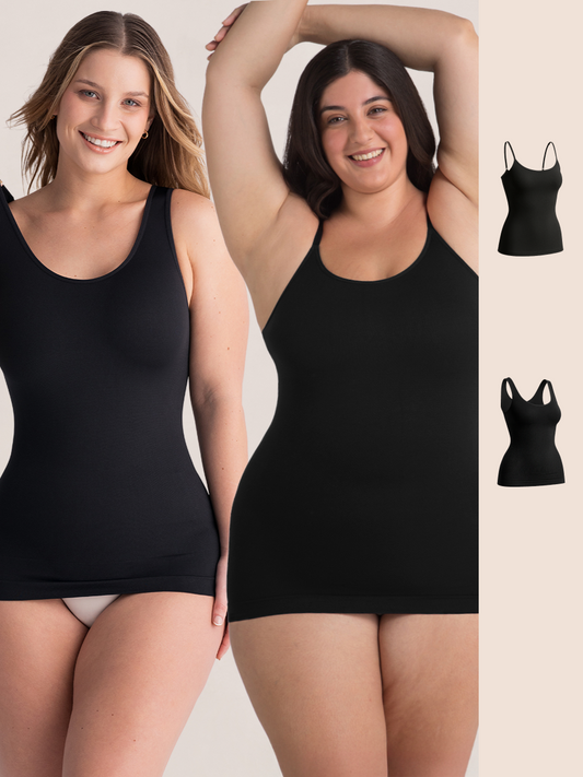 Bundle Shapermint Essentials - 1 Tank Cami + 1 Scoop Neck Cami